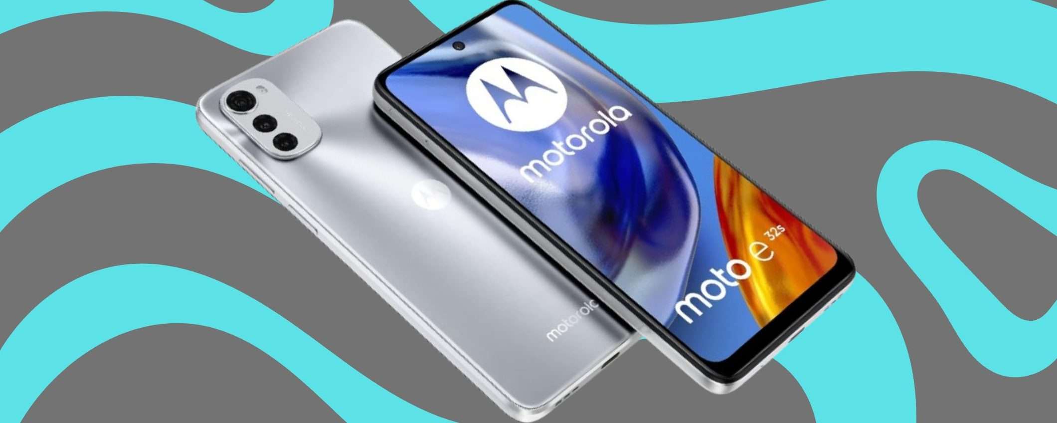Motorola moto e32s a 90€ su Amazon è FOLLIA: display 90Hz e MEGA batteria