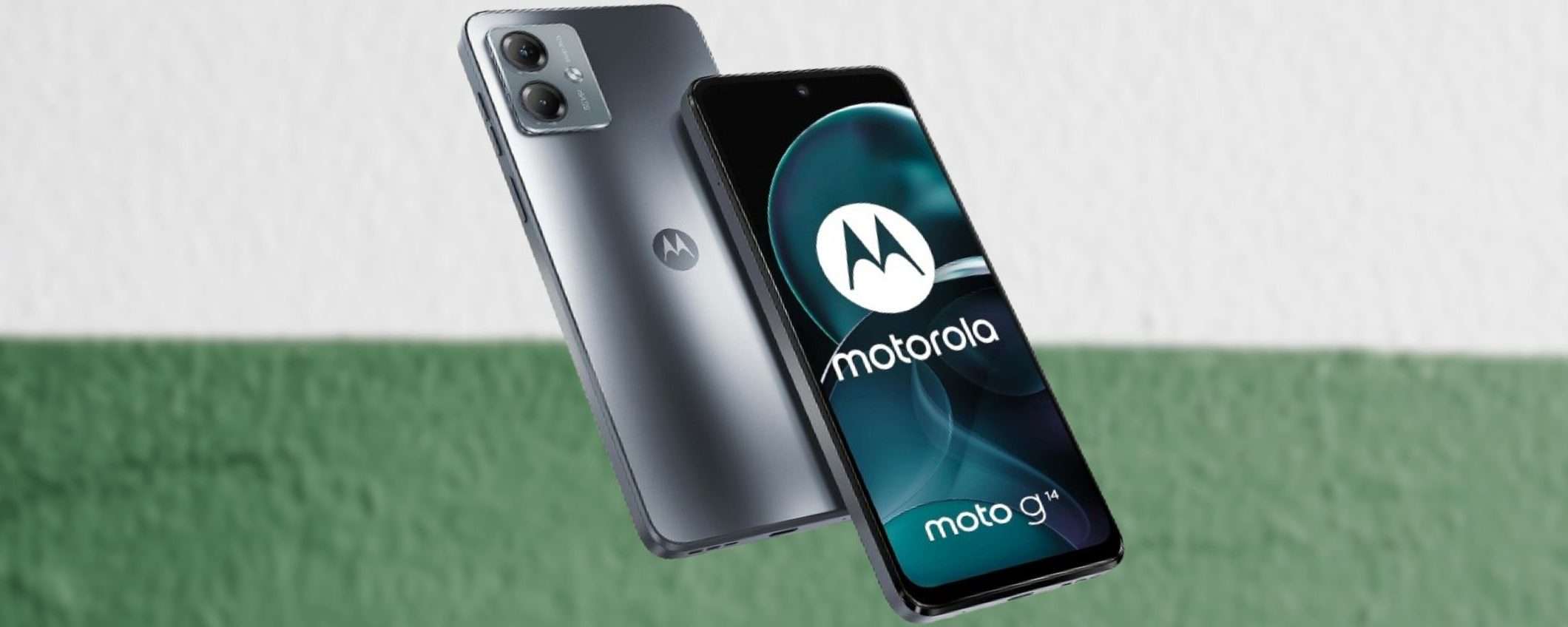 Motorola g14 a 89€ è il MEGA AFFARE di Amazon: 128GB, 5000 mAh, camera 50MP