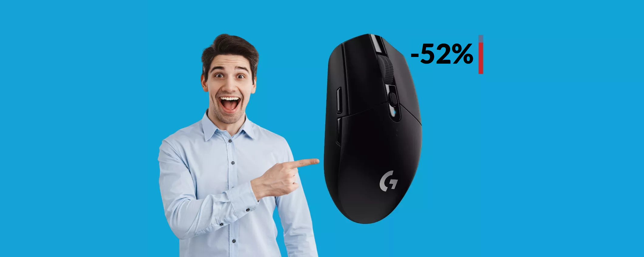 Mouse Logitech INFALLIBILE, oggi a meno di METÀ prezzo (35€)