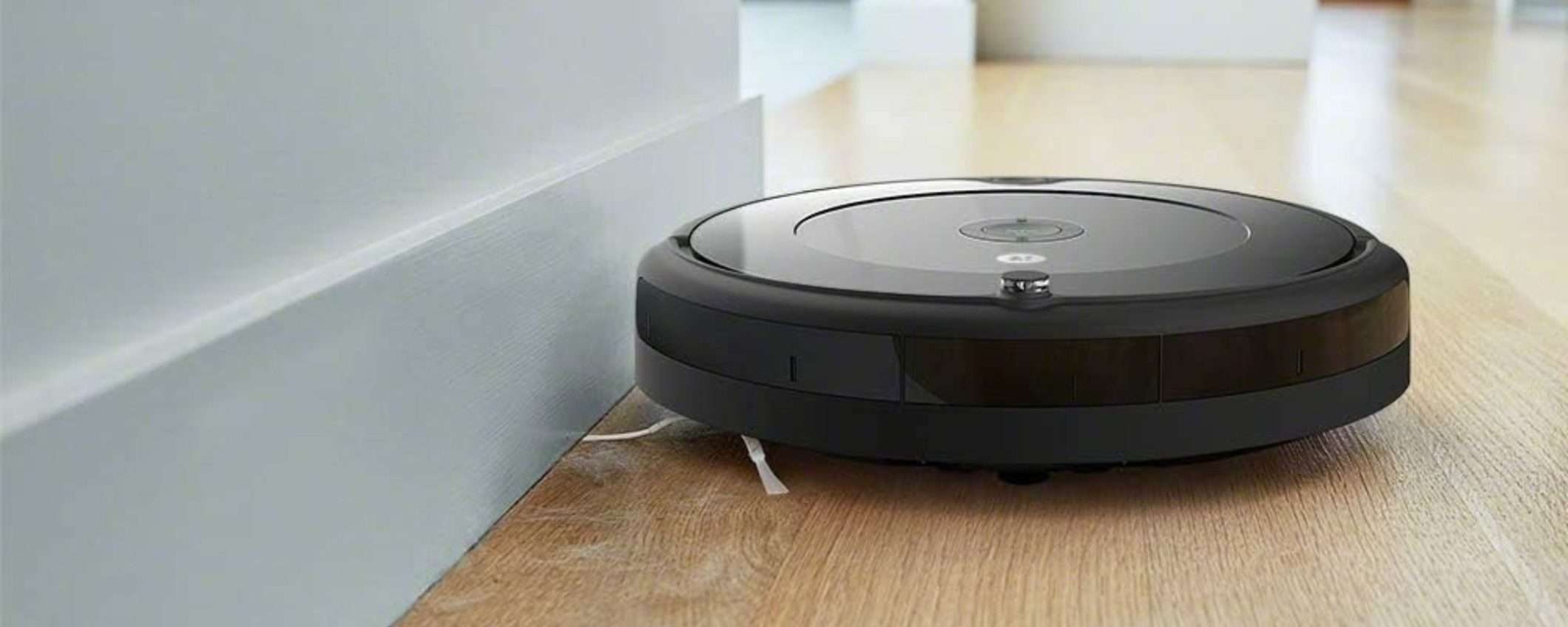 NIENTE PIÙ POLVERE con il robot Roomba 692, oggi giù del 33% su Amazon NIENTE PIÙ POLVERE con il robot Roomba 692, oggi giù del 33% su Amazon