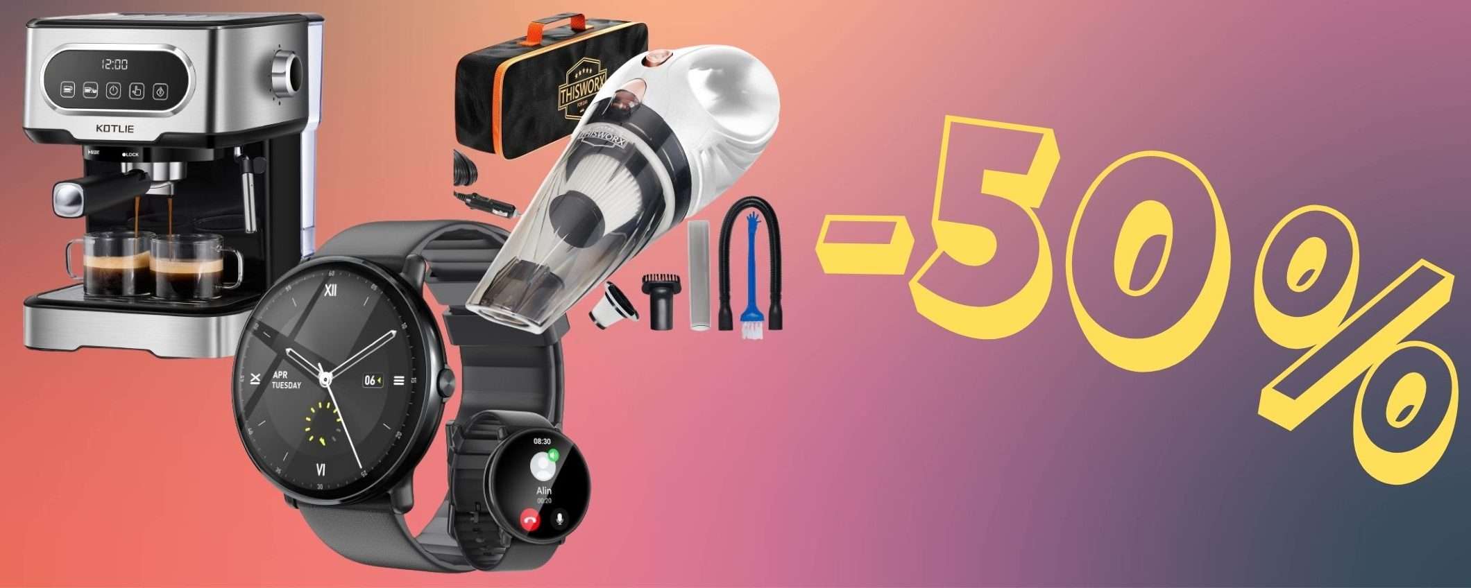 Amazon PROMO MANIA: solo sconti 50%, una marea di occasioni a partire da 5€