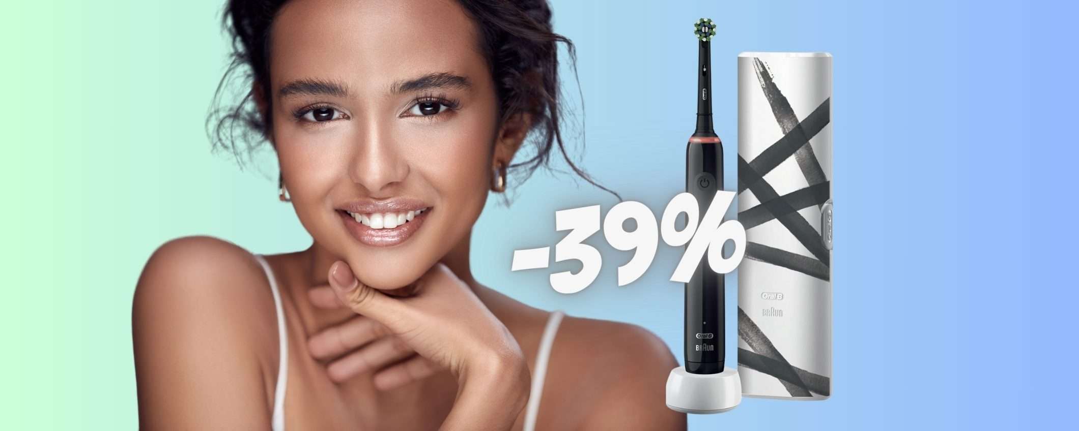 Oral-B Pro 3 CROLLA su Amazon con lo SCONTO del 39% Oral-B Pro 3 CROLLA su Amazon con lo SCONTO del 39%
