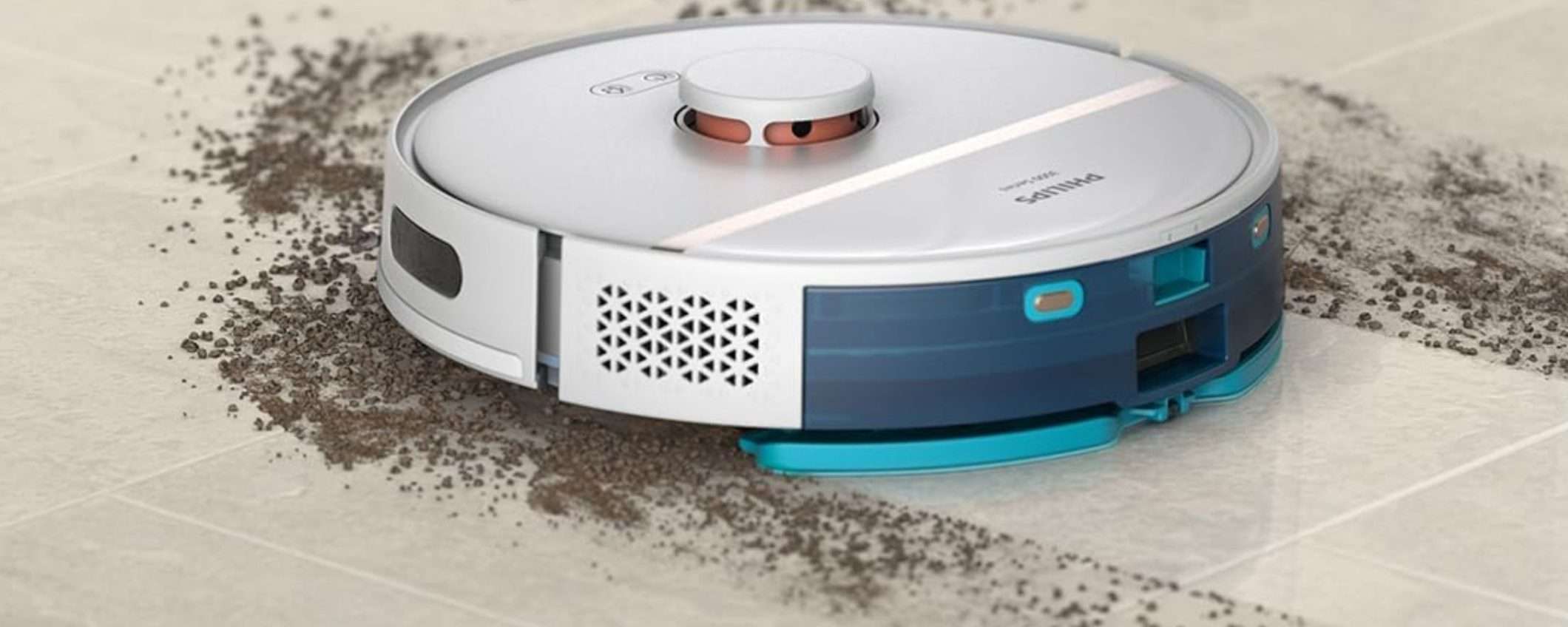 PAVIMENTI SPLENDENTI con questo robot aspirapolvere di Philips (-23%) PAVIMENTI SPLENDENTI con questo robot aspirapolvere di Philips (-23%)