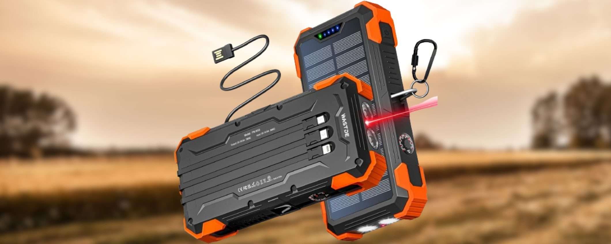 Non un powerbank, una mini centrale elettrica solare a 29€: PAZZESCO (-40%) Non un powerbank, una mini centrale elettrica solare a 29€: PAZZESCO (-40%)
