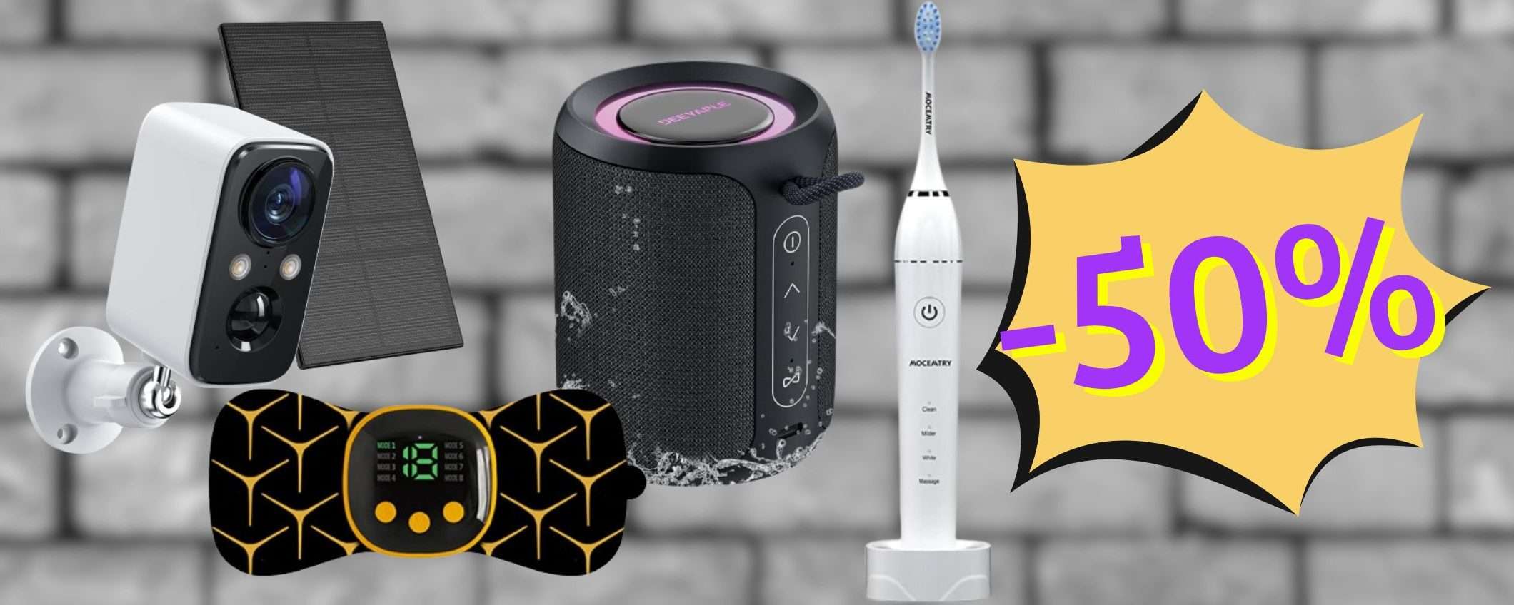 Amazon TAGLIA PREZZO a metà: occasioni da 10€ a 30€ (solo sconti 50%) Amazon TAGLIA PREZZO a metà: occasioni da 10€ a 30€ (solo sconti 50%)