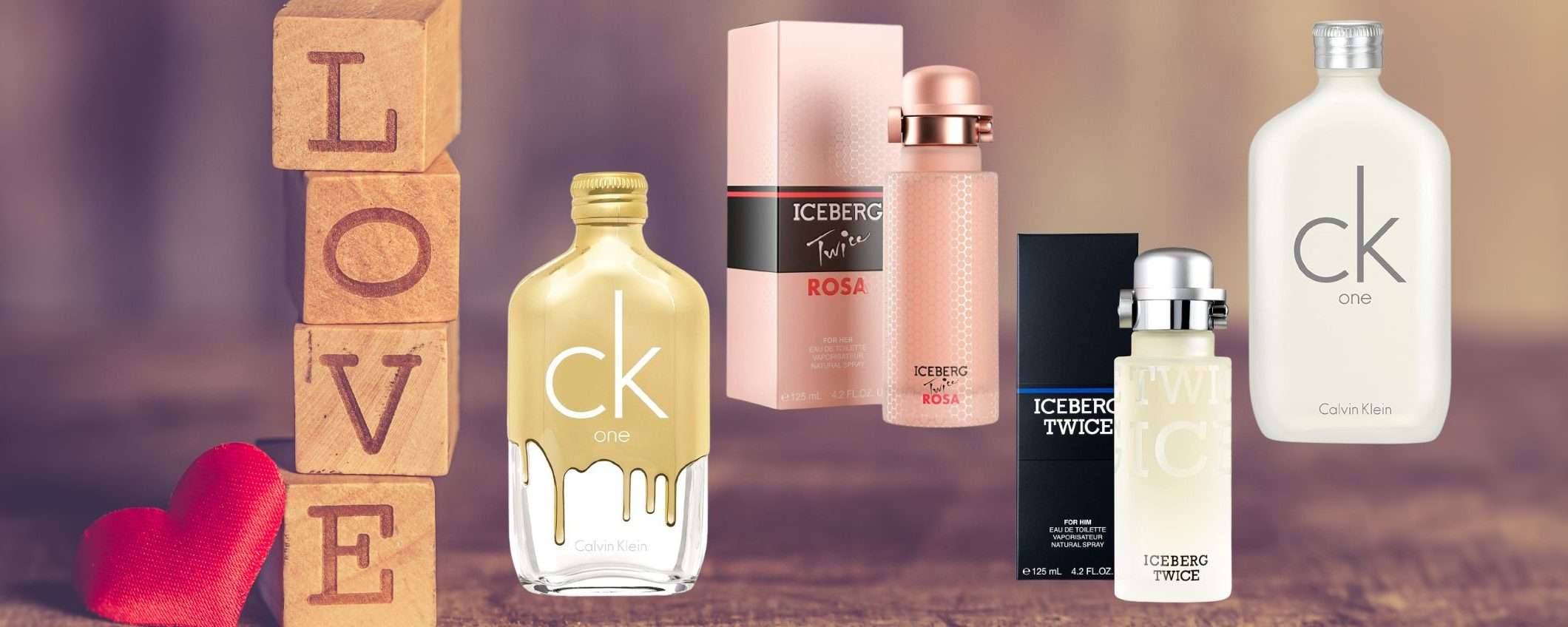 Profumi di MARCA fino a 30€ per lui e per lei: promo SHOCK di San Valentino