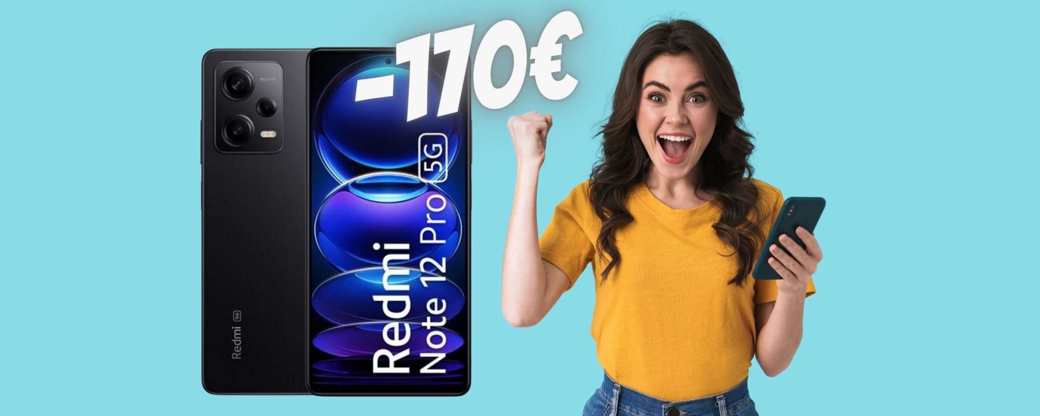 Redmi Note 12 Pro 5G (6GB/128GB) in OFFERTA eBay a 170€ in MENO Redmi Note 12 Pro 5G (6GB/128GB) in OFFERTA eBay a 170€ in MENO