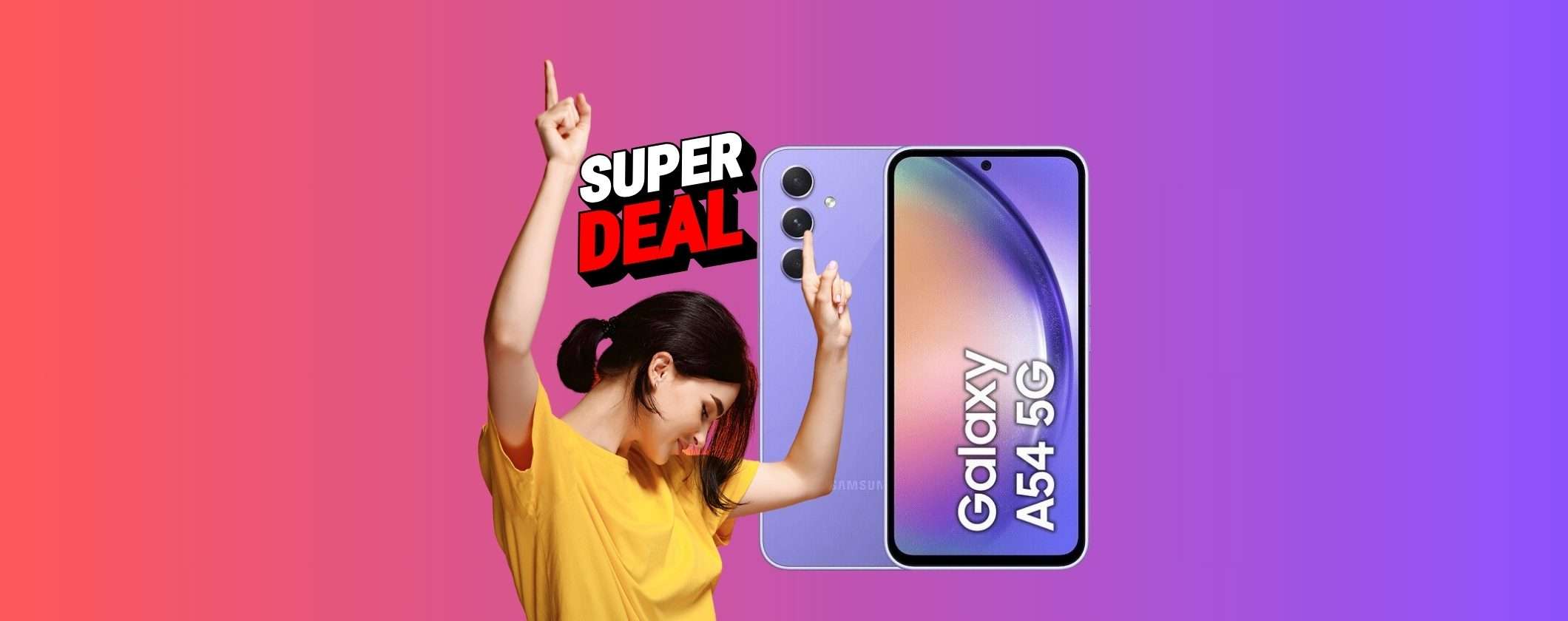 Samsung Galaxy A54 in offerta: ottime prestazioni, prezzo imbattibile Samsung Galaxy A54 in offerta: ottime prestazioni, prezzo imbattibile
