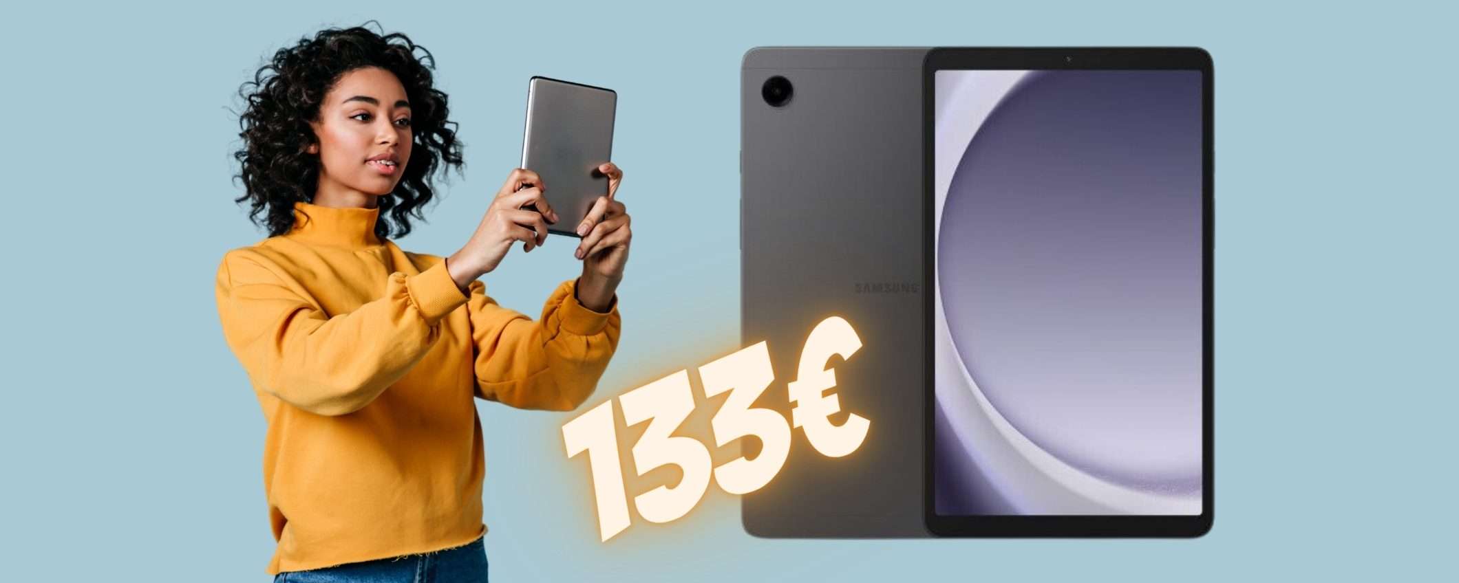 Samsung Galaxy Tab A9 da 8,7 pollici a un PREZZO FOLLE su eBay Samsung Galaxy Tab A9 da 8,7 pollici a un PREZZO FOLLE su eBay