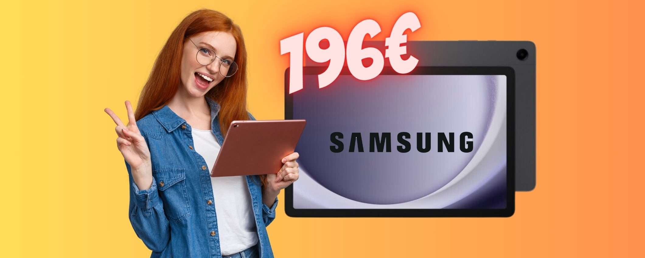 Samsung Galaxy Tab A9+ su eBay al PREZZO più BASSO del Web (196€)