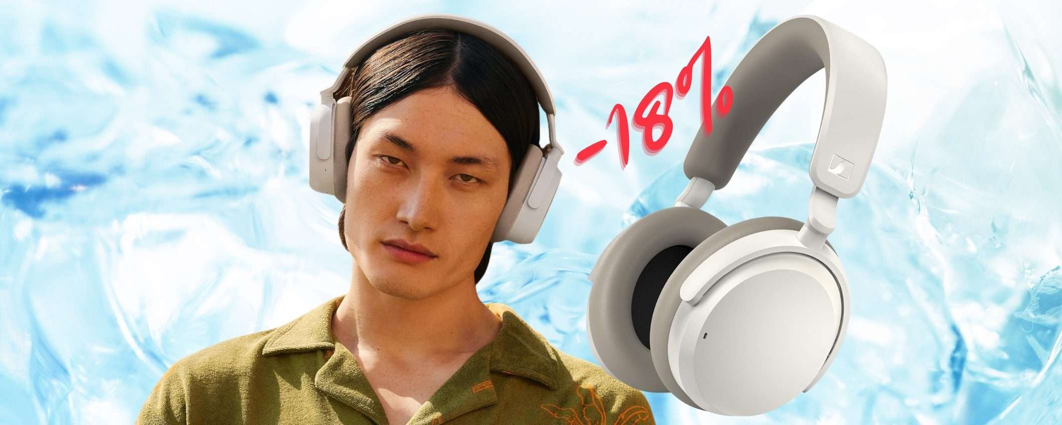 Sennheiser: cuffie Bluetooth con autonomia di 50h a un PREZZACCIO Sennheiser: cuffie Bluetooth con autonomia di 50h a un PREZZACCIO