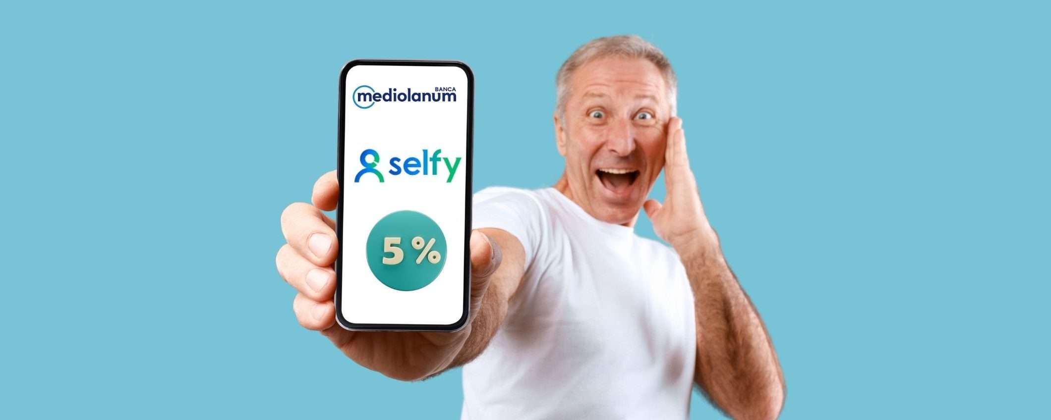 SelfyConto: il conto senza spese e con il 5% di interesse SelfyConto: il conto senza spese e con il 5% di interesse