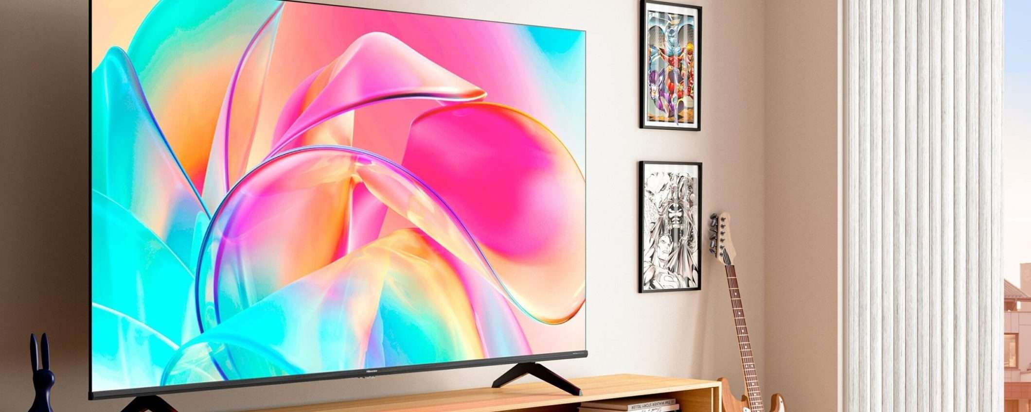 55 pollici QLED in offerta a 399€ su Amazon: è la Smart TV da prendere oggi 55 pollici QLED in offerta a 399€ su Amazon: è la Smart TV da prendere oggi