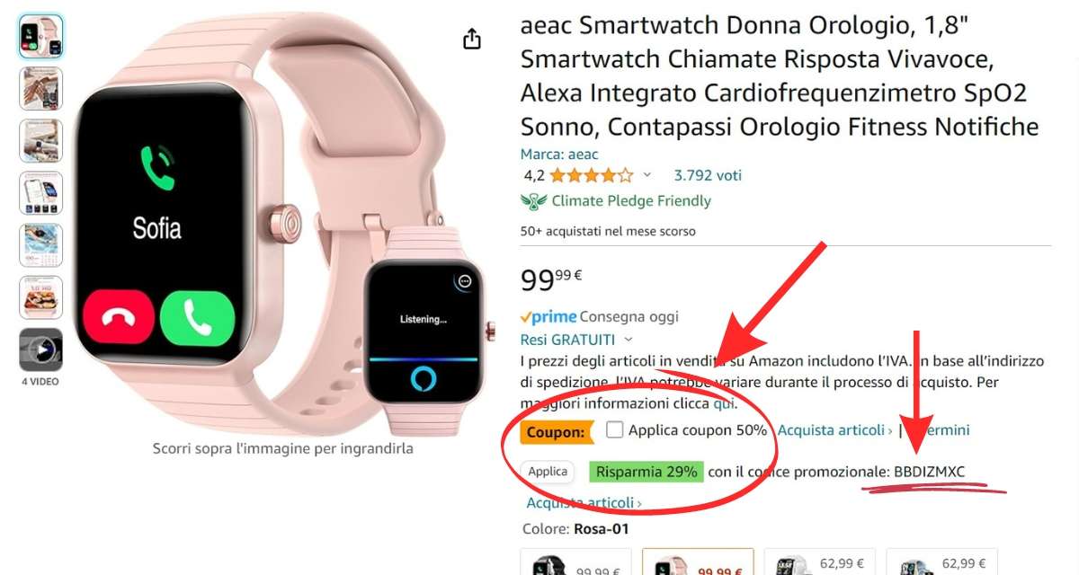 smartwatch-alexa-100-profili-sport-microfono-chiamate-20e-coupon