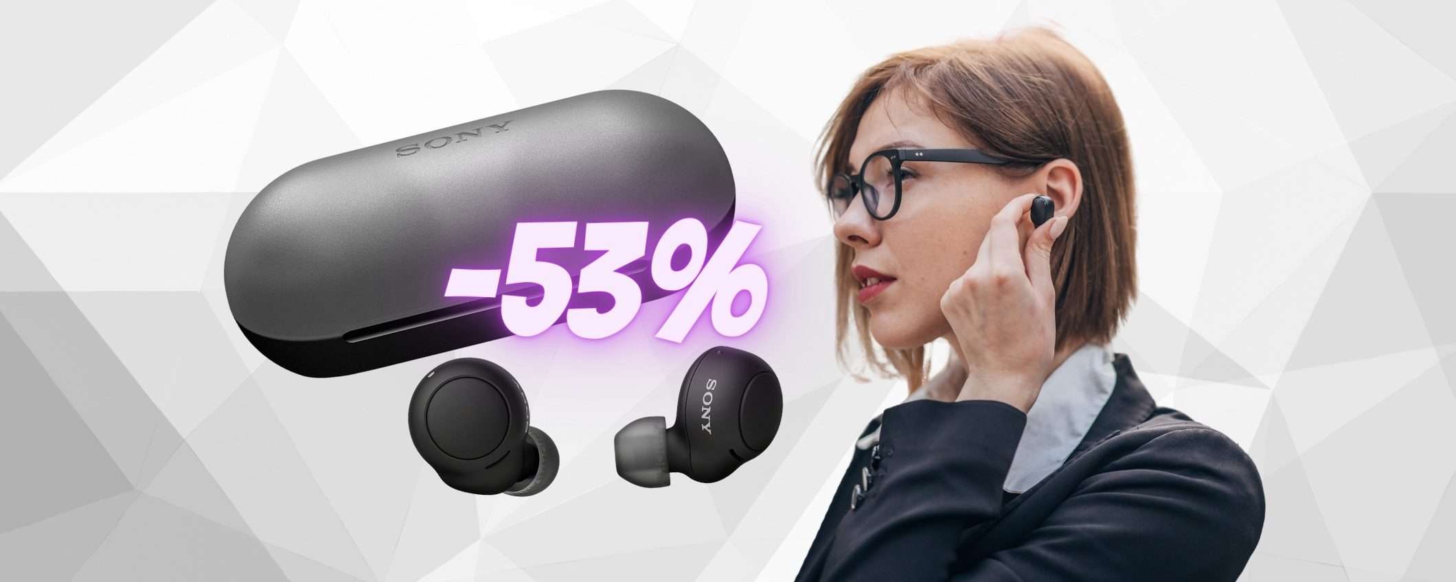 Sony WF-C500: auricolari MERAVIGLIOSI a un SUPER PREZZO (-53%) Sony WF-C500: auricolari MERAVIGLIOSI a un SUPER PREZZO (-53%)