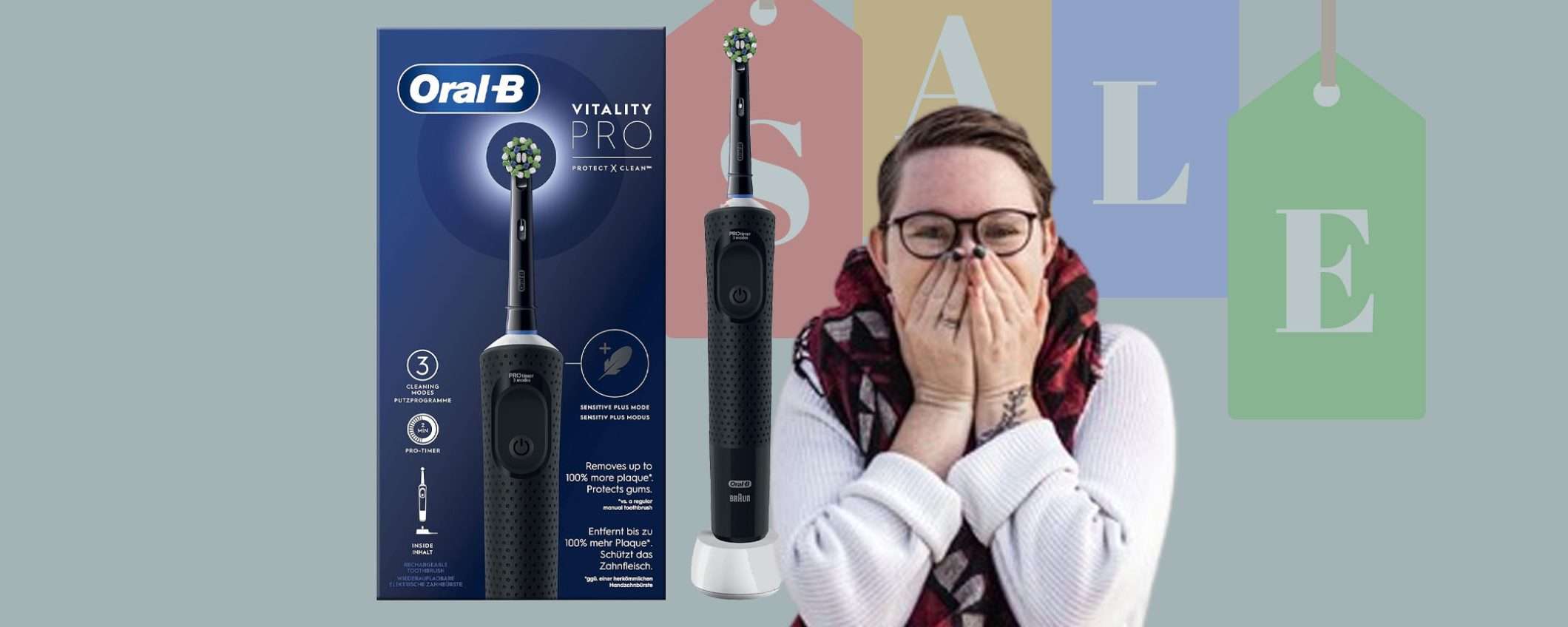 Spazzolino elettrico Oral-B Vitality Pro in SUPER sconto a soli 28€