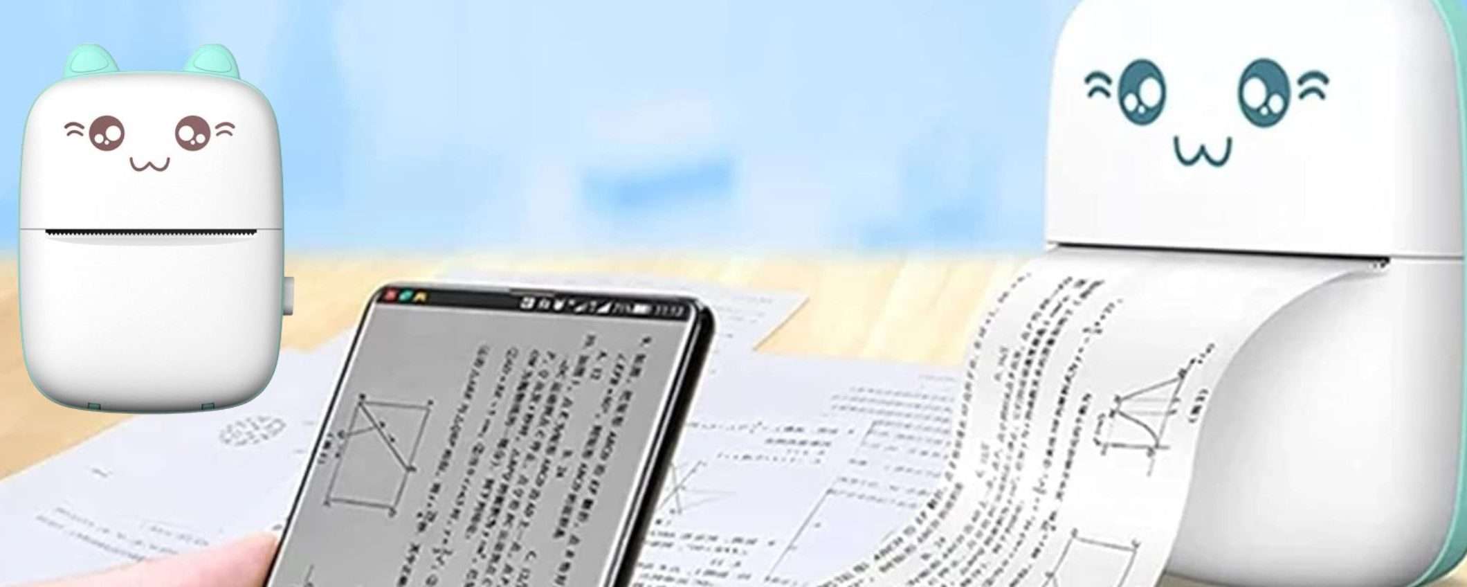 Stampante termica SMART a 19€: funziona SENZA inchiostro, spettacolare Stampante termica SMART a 19€: funziona SENZA inchiostro, spettacolare