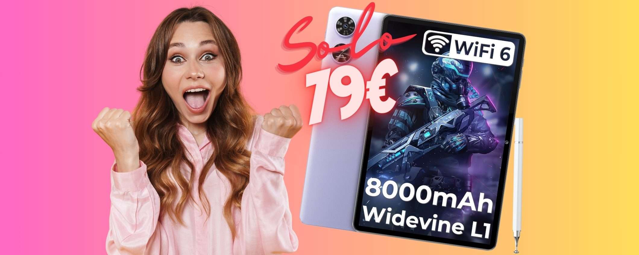 Tablet Android da 10,1 pollici a soli 79€: OFFERTA FOLLE di Amazon Tablet Android da 10,1 pollici a soli 79€: OFFERTA FOLLE di Amazon