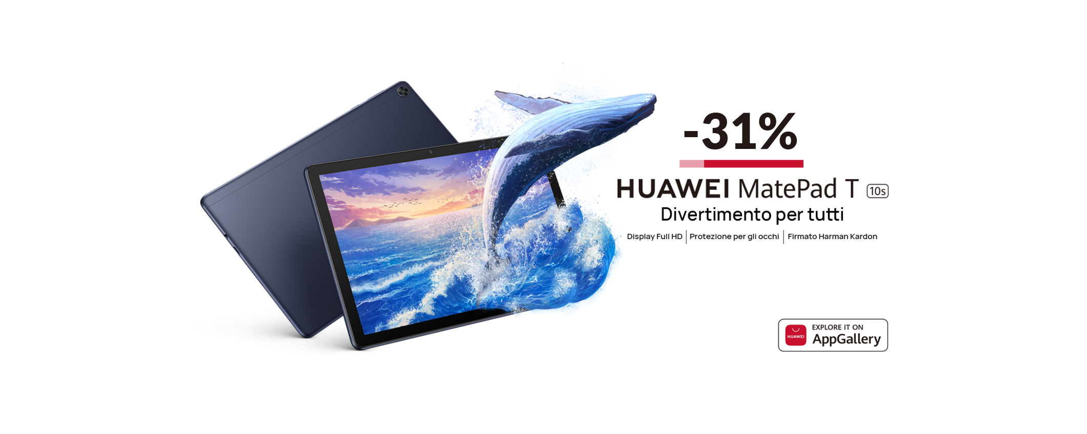 Huawei MatePad T 10s torna in OFFERTA: lo porti a casa con 199€