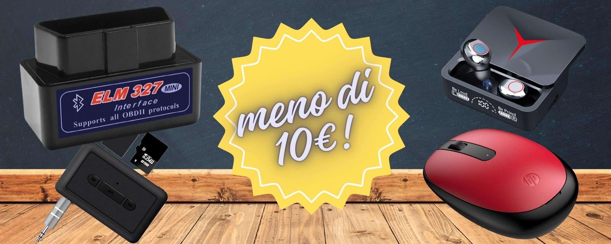 Amazon delle occasioni WOW: 10 gadget tech PAZZESCHI a meno di 10€ Amazon delle occasioni WOW: 10 gadget tech PAZZESCHI a meno di 10€