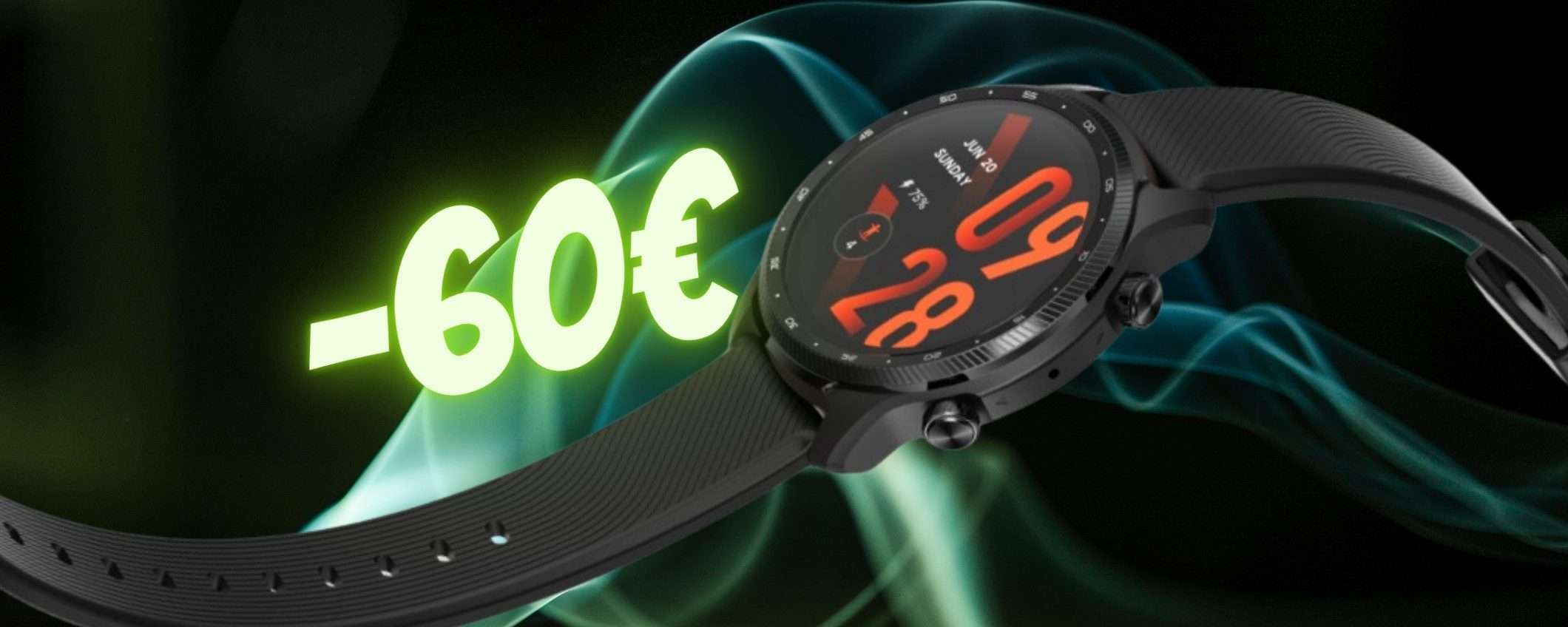 Ticwatch Pro 3 Ultra su Amazon al PREZZO più BASSO del WEB (-60€) Ticwatch Pro 3 Ultra su Amazon al PREZZO più BASSO del WEB (-60€)