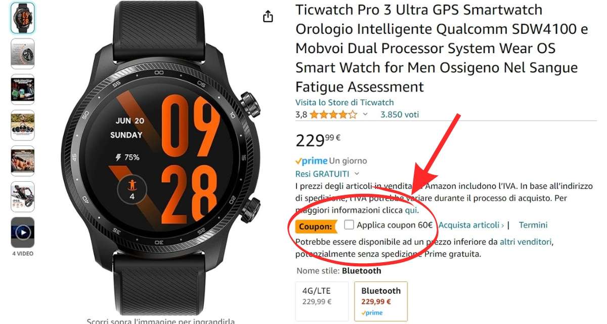 ticwatch-pro-3-ultra-amazon-prezzo-piu-basso-web-60e-coupon