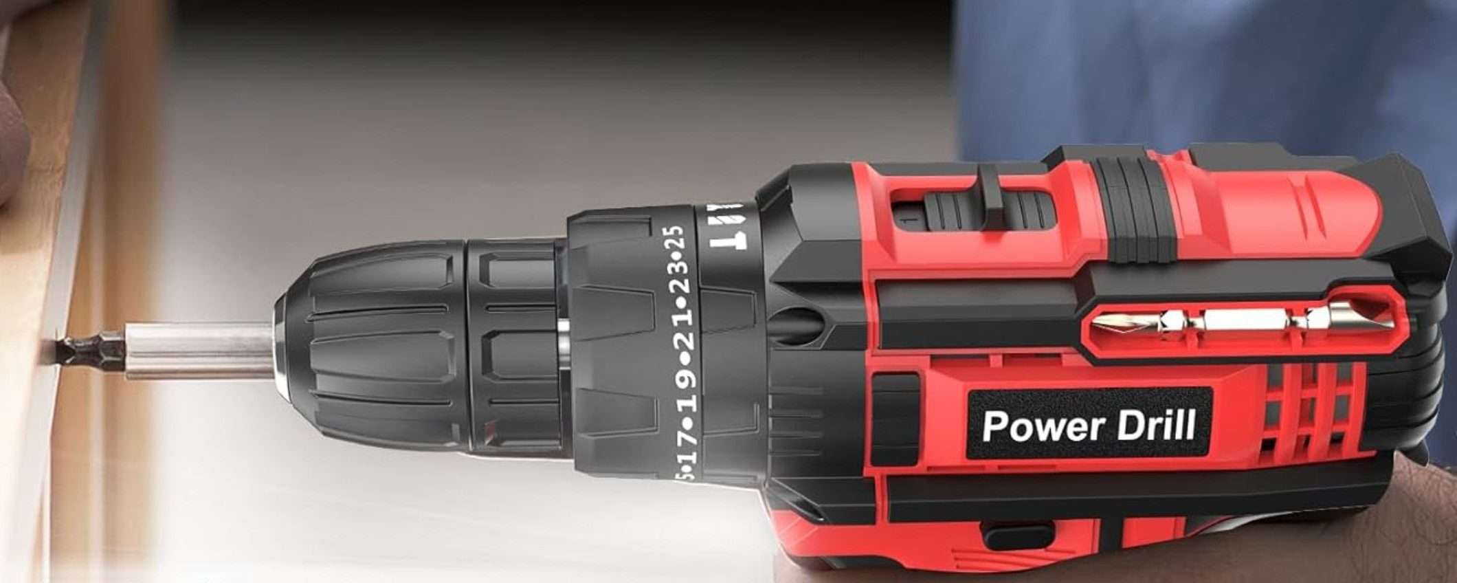 Trapano avvitatore wireless: 30 accessori, 2 batterie e prezzo SHOCK (47€) Trapano avvitatore wireless: 30 accessori, 2 batterie e prezzo SHOCK (47€)