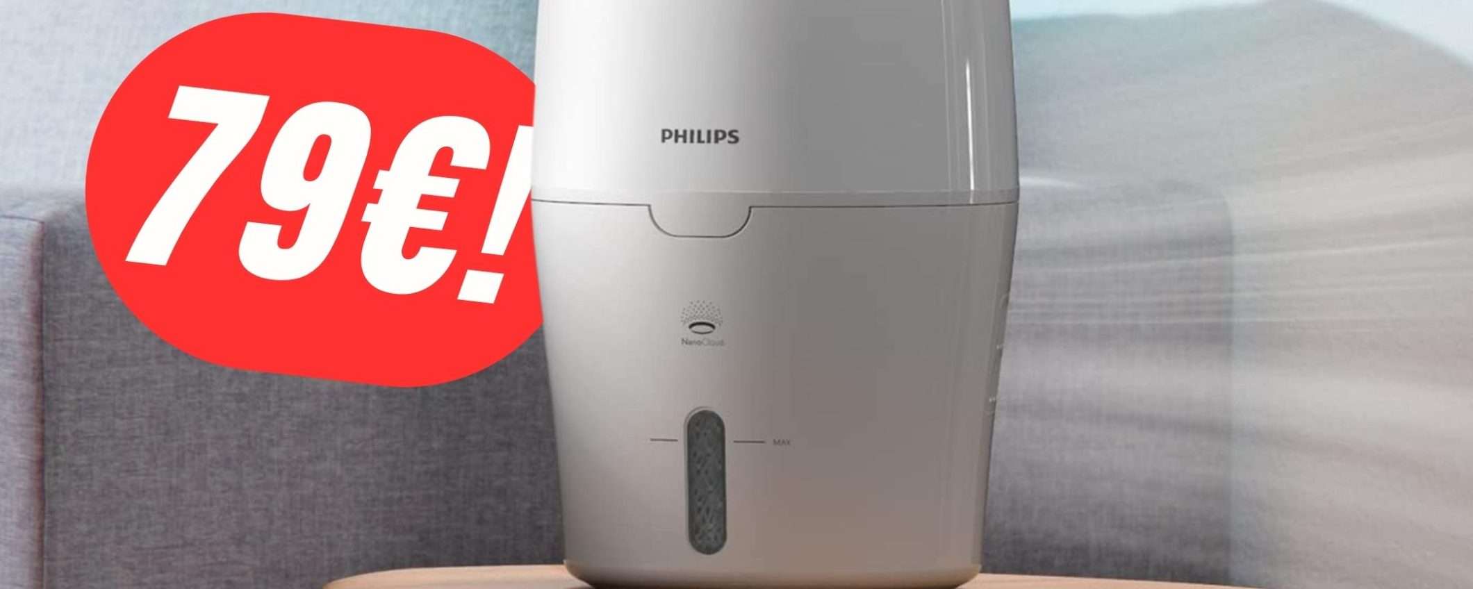 Grazie a questa OFFERTA Risparmierai 50€ sull'Umidificatore Philips Grazie a questa OFFERTA Risparmierai 50€ sull'Umidificatore Philips