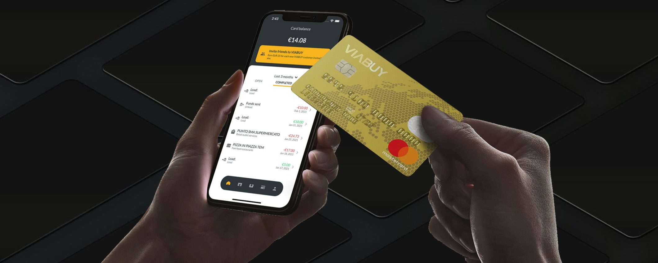 VIABUY: l'alternativa alla banca, ma con IBAN e Mastercard VIABUY: l'alternativa alla banca, ma con IBAN e Mastercard