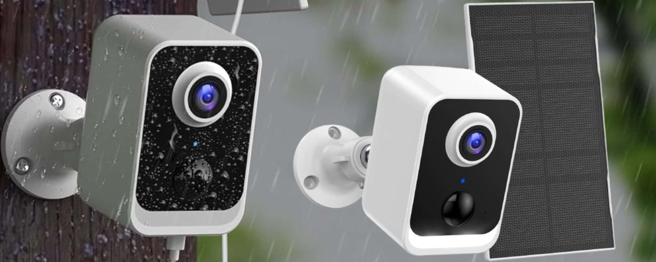 Videocamera con faro e pannello a 29€: 100% WIRELESS, 100% sicurezza (-50%)