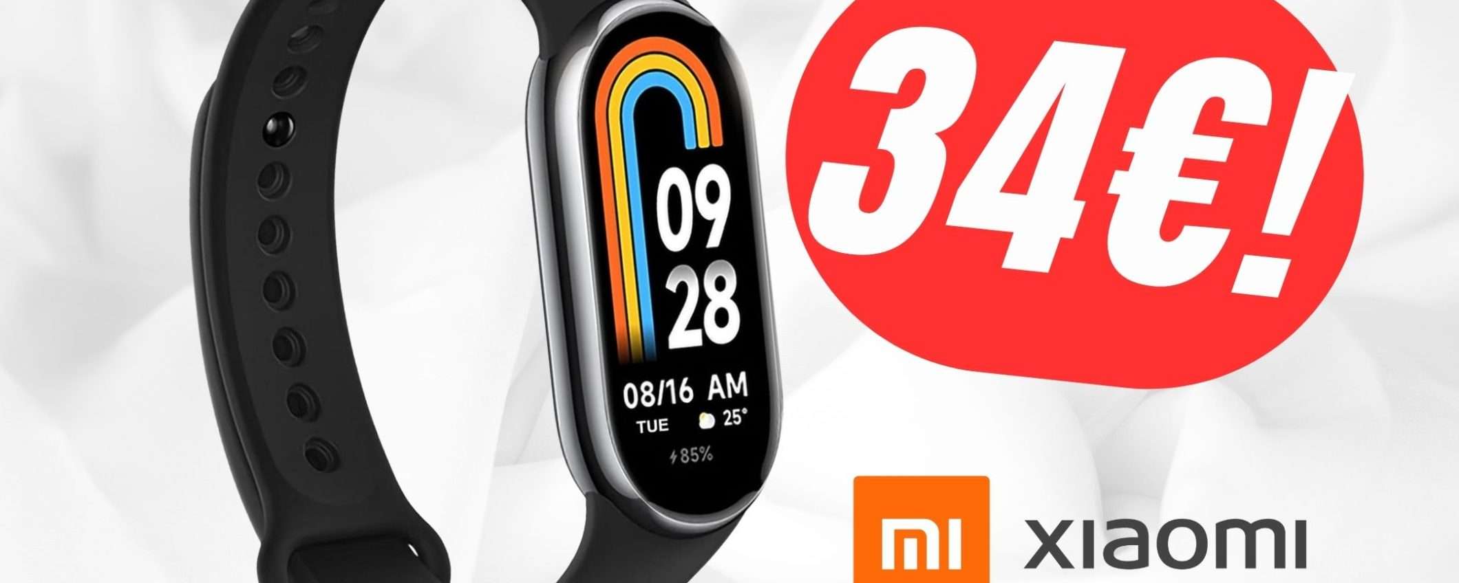 Xiaomi Mi Band 8 ti aiuterà a mantenerti in forma! (ed è in SCONTO) Xiaomi Mi Band 8 ti aiuterà a mantenerti in forma! (ed è in SCONTO)