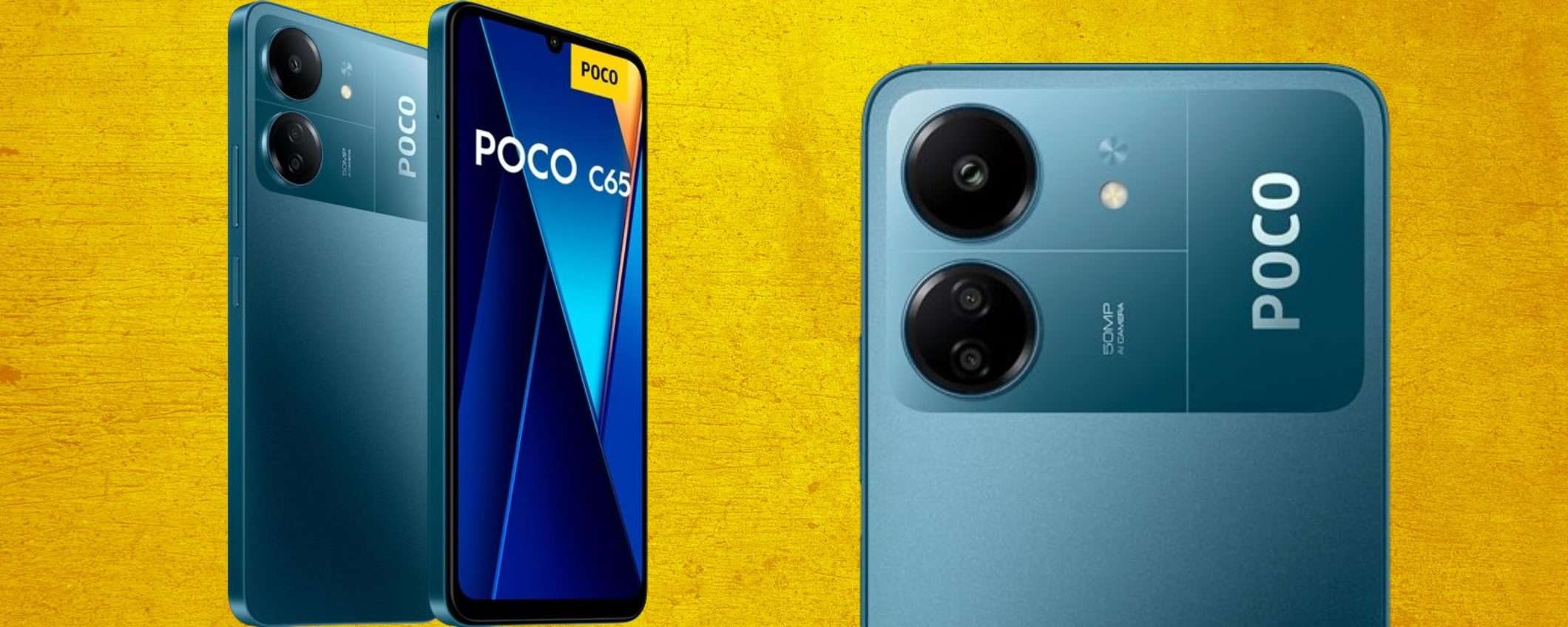 Xiaomi POCO C65 a 149€ è una POTENZA: 256GB, display 90Hz, 5000 mAh e 50MP Xiaomi POCO C65 a 149€ è una POTENZA: 256GB, display 90Hz, 5000 mAh e 50MP
