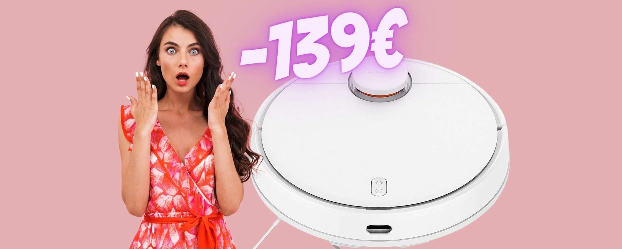 Xiaomi Robot Vacuum S10: robot che aspira e lava tuo a 139€ in MENO Xiaomi Robot Vacuum S10: robot che aspira e lava tuo a 139€ in MENO