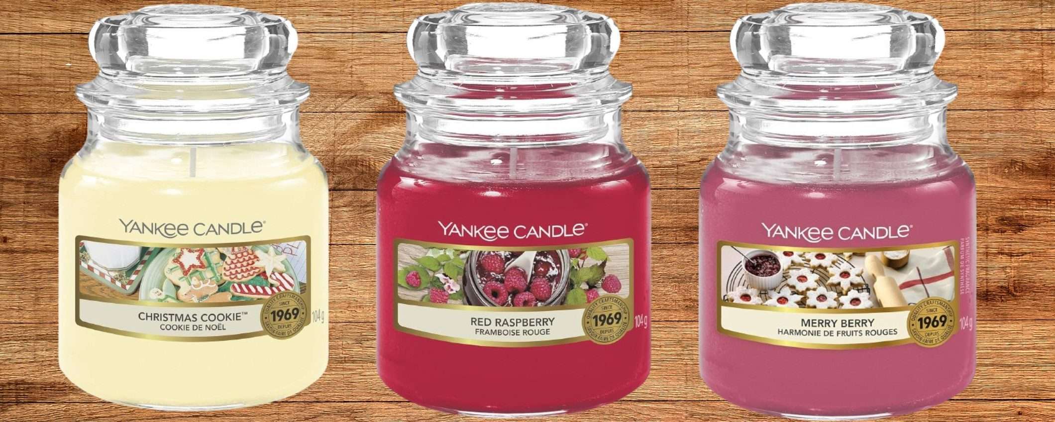 Yankee Candle da 2,90€ a 15€ su Amazon: SVUOTA MAGAZZINO assurdo