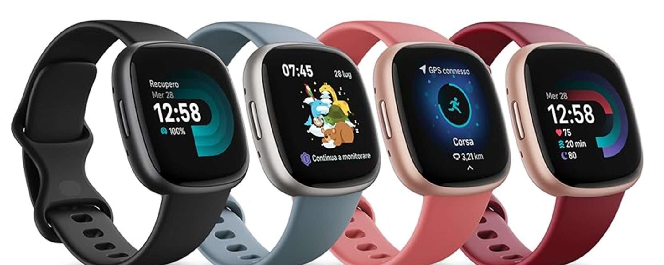 Fitbit Versa 4: il potente smartwatch a un prezzo WOW (4 colori disponibili)