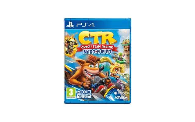 Crash Team Racing: Nitro Fueled (PS4), sconto FOLLE del 31% su Amazon