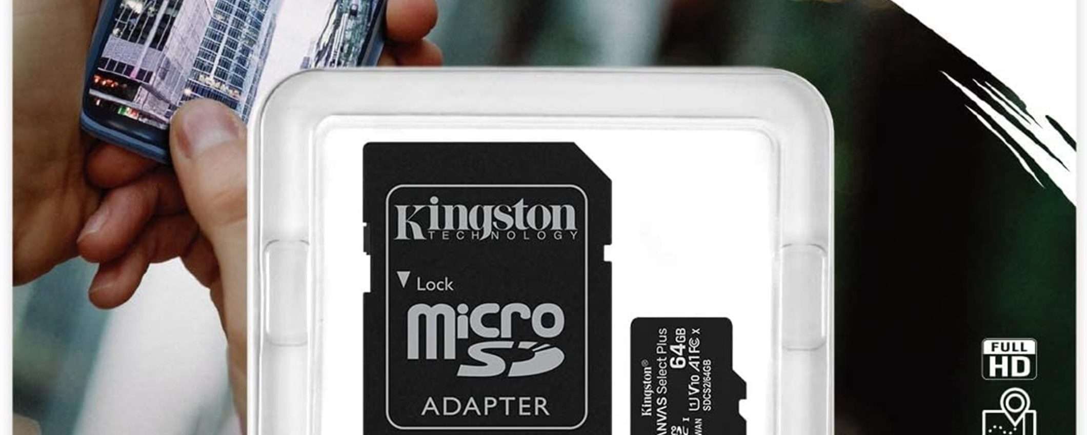 MicroSD Kingston da 64GB + adattatore SD a soli 5€: ERRORE DI PREZZO? MicroSD Kingston da 64GB + adattatore SD a soli 5€: ERRORE DI PREZZO?