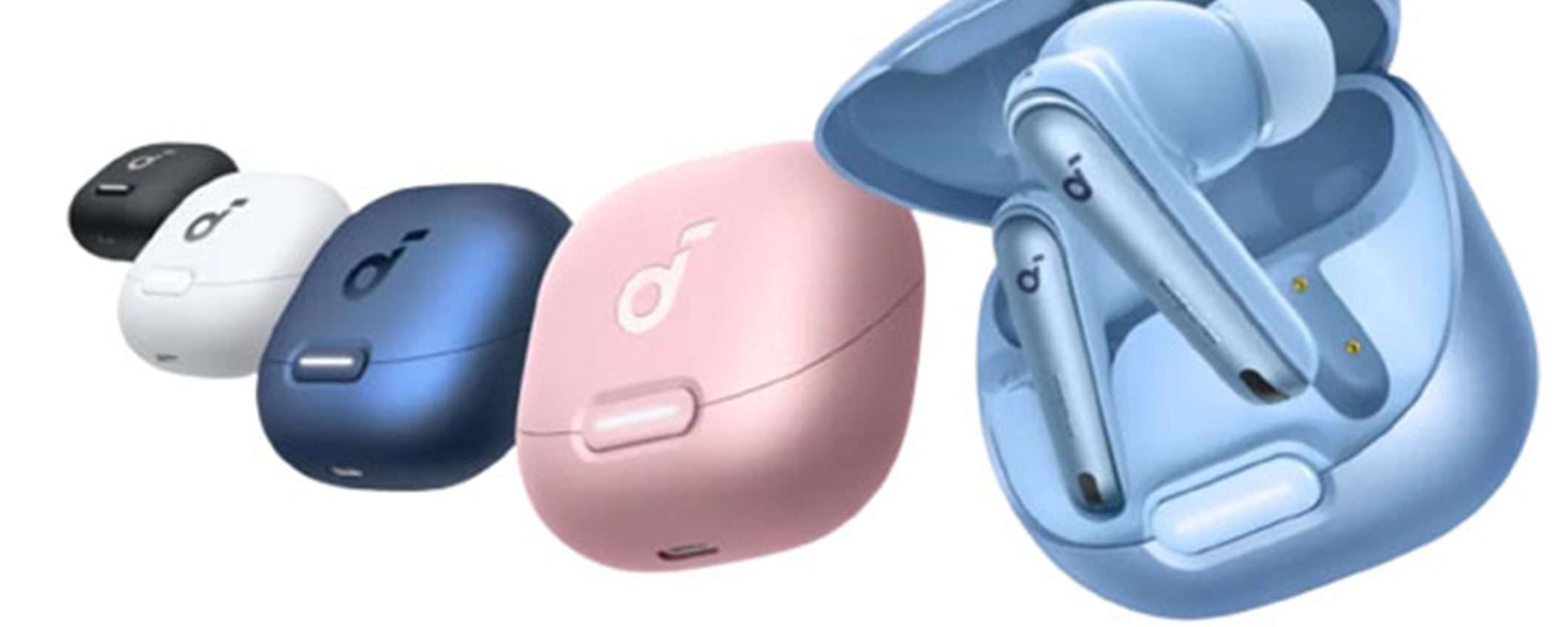 Auricolari Bluetooth Soundcore Liberty 4 NC: 5 colorazioni a un prezzo ASSURDO (-30%)