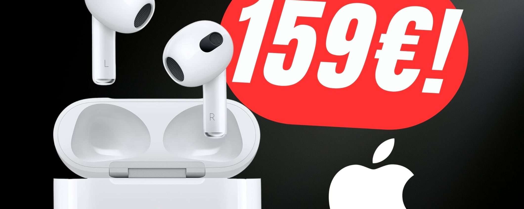 Le Apple Airpods di Terza Generazione scontate del -20% sono DA NON PERDERE! Le Apple Airpods di Terza Generazione scontate del -20% sono DA NON PERDERE!