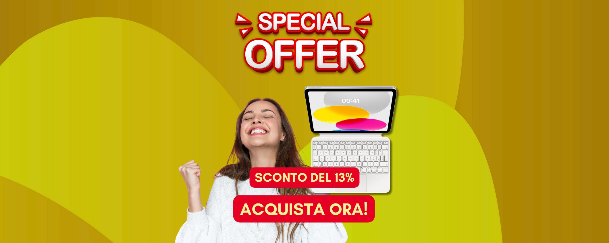 Apple Magic Keyboard Folio in sconto del 13%, solo su Amazon Apple Magic Keyboard Folio in sconto del 13%, solo su Amazon