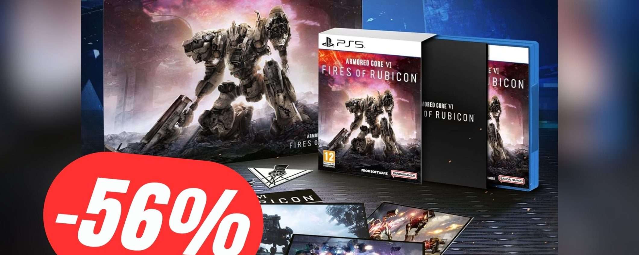 Armored Core VI costa solo 30€ in questa Magnifica EDIZIONE! Armored Core VI costa solo 30€ in questa Magnifica EDIZIONE!