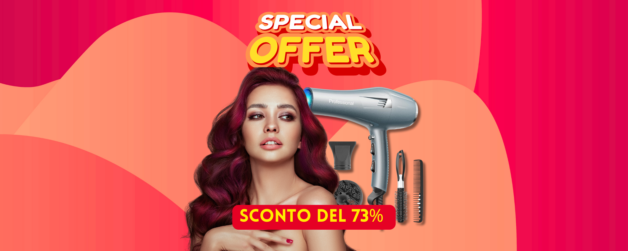 Asciugacapelli FaszinCare: prodotto professionale in sconto del 73% Asciugacapelli FaszinCare: prodotto professionale in sconto del 73%
