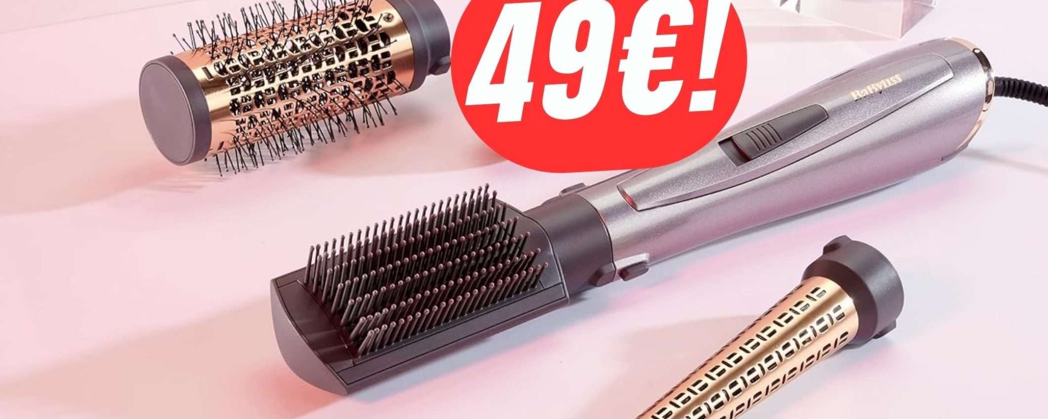 Asciuga e Pettina i tuoi capelli con la Spazzola Ionica! (Costa SOLO 49€) Asciuga e Pettina i tuoi capelli con la Spazzola Ionica! (Costa SOLO 49€)