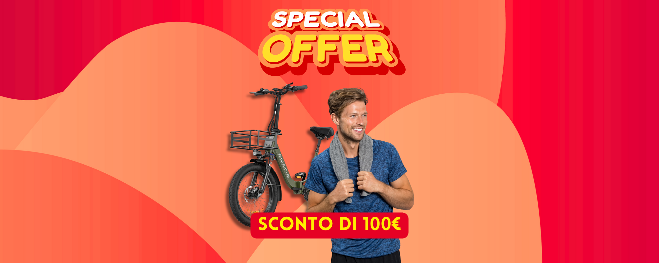 Bicicletta elettrica da trekking Engwe L20 SE in sconto di 100€ Bicicletta elettrica da trekking Engwe L20 SE in sconto di 100€
