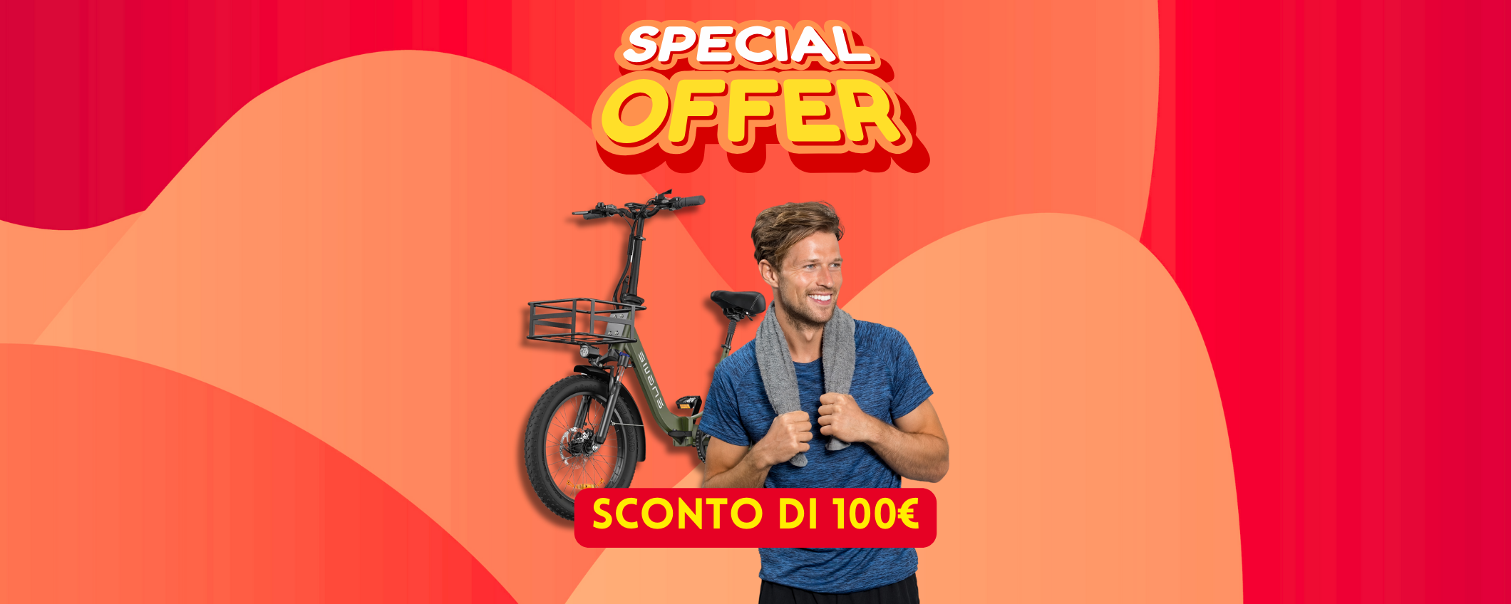 Bicicletta elettrica da trekking Engwe L20 SE in sconto di 100€