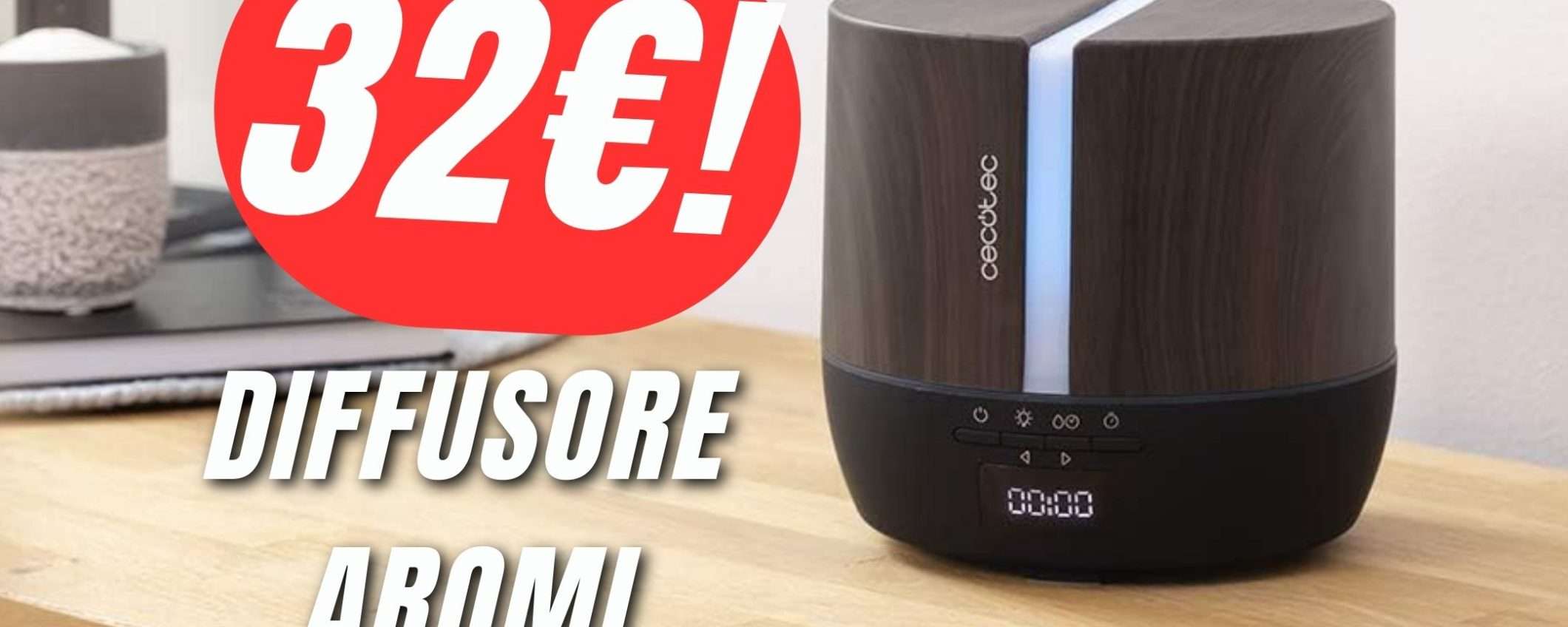Migliora l'atmosfera della tua casa con il Diffusore di Aromi Smart! (-18%) Migliora l'atmosfera della tua casa con il Diffusore di Aromi Smart! (-18%)