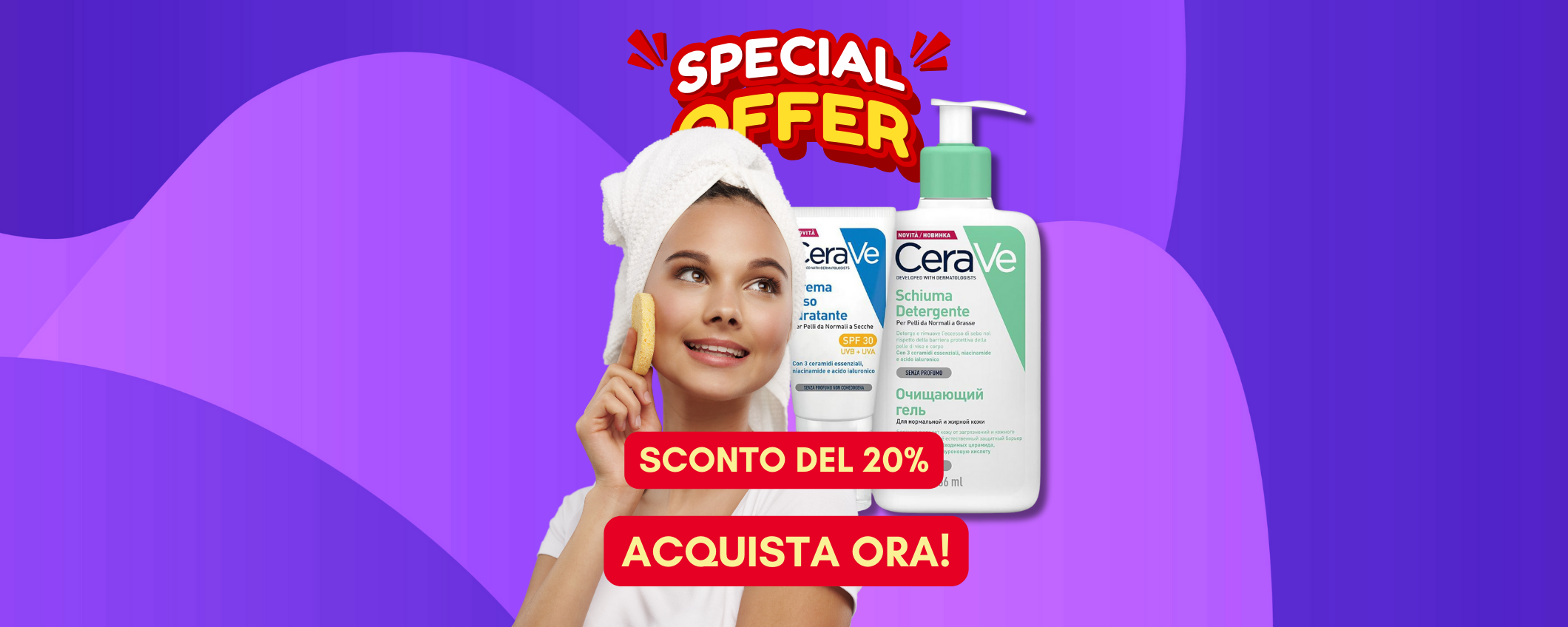 Kit CeraVe Skincare Pelle Mista: sconto del 20% per una pelle perfetta Kit CeraVe Skincare Pelle Mista: sconto del 20% per una pelle perfetta