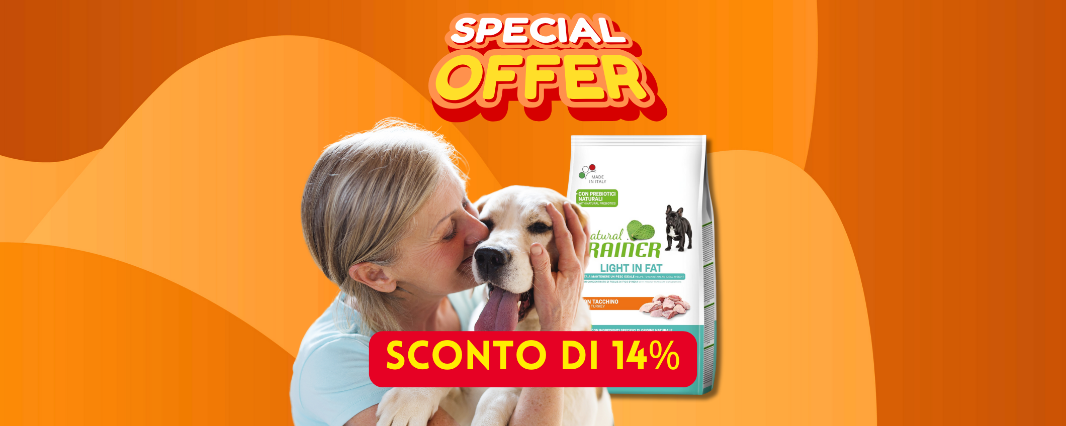 Croccantini Natural Trainer in sconto del 14%, prezzo SHOCK Croccantini Natural Trainer in sconto del 14%, prezzo SHOCK