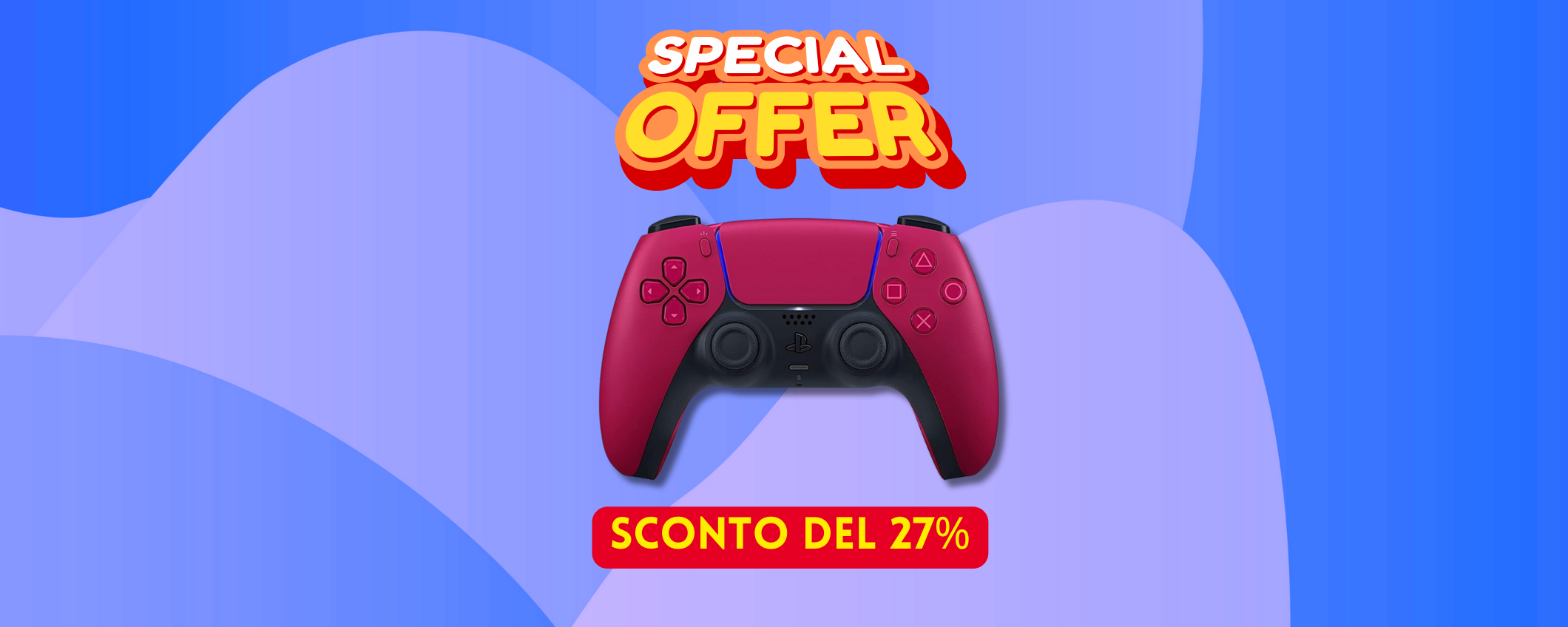 Controller Dualsense per PS5 in sconto del 27% su Amazon