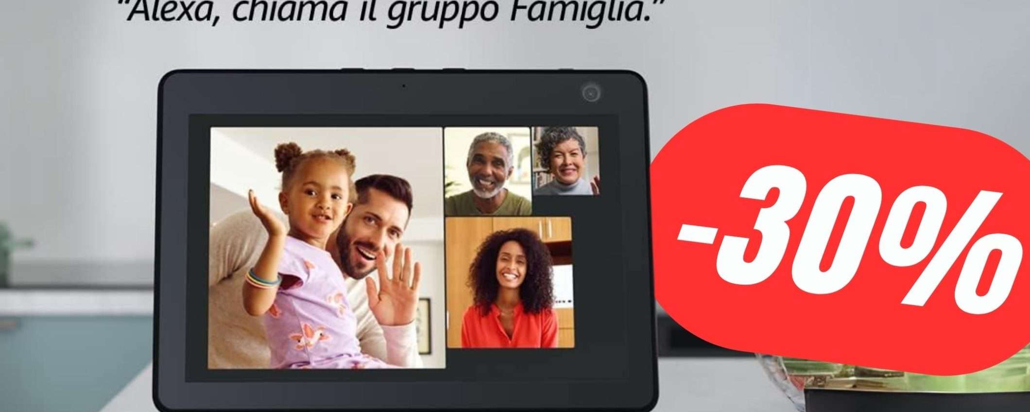 Alexa alla MASSIMA POTENZA in SCONTO del -30% è da prendere ora! Alexa alla MASSIMA POTENZA in SCONTO del -30% è da prendere ora!
